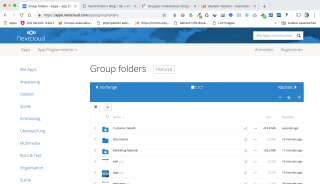 Group Folders-Plugin